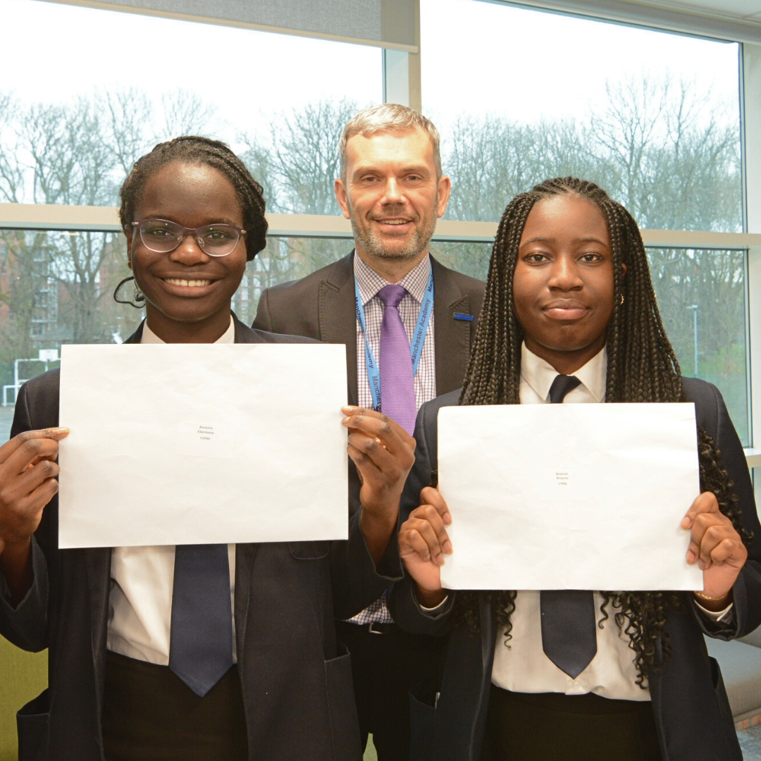 Manchester Academy rises up the school league tables - students make incredible progress